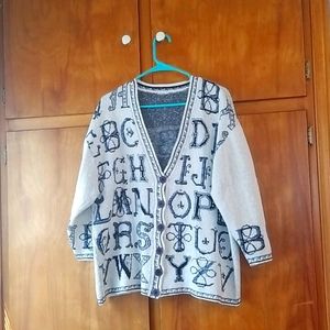 Comfy Alphabet Sweater
